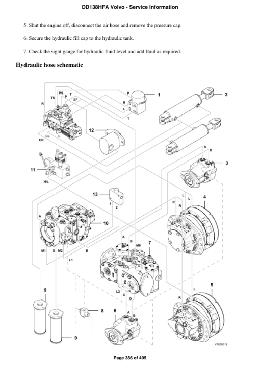 Volvo DD138HFA Asphalt Compactors Repair Service Manual - Image 5