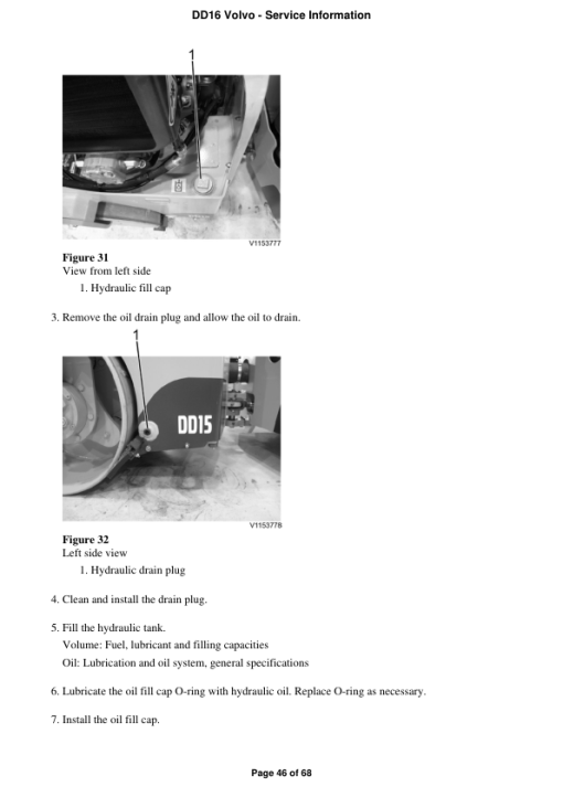 Volvo DD16 Asphalt Compactors Repair Service Manual - Image 4