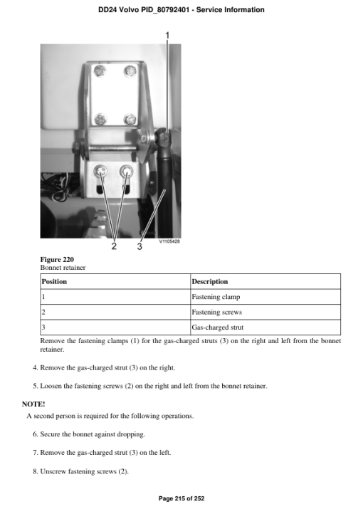 Volvo DD24 Asphalt Compactors Repair Service Manual - Image 4