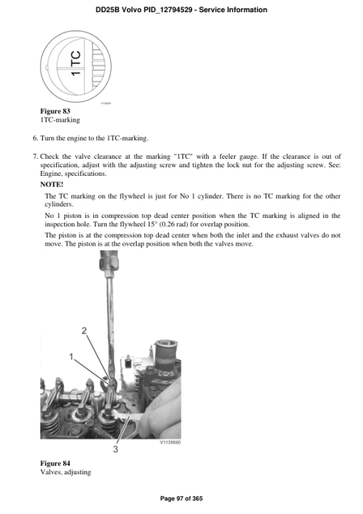 Volvo DD25B Asphalt Compactors Repair Service Manual - Image 5