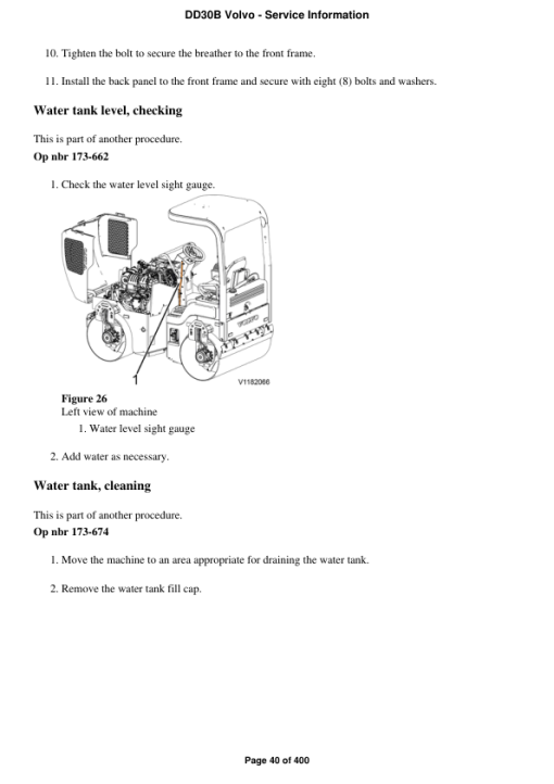 Volvo DD30B Asphalt Compactors Repair Service Manual - Image 4