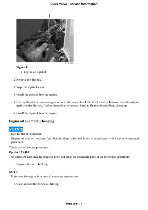 Volvo DD70 Asphalt Compactors Repair Service Manual - Image 3