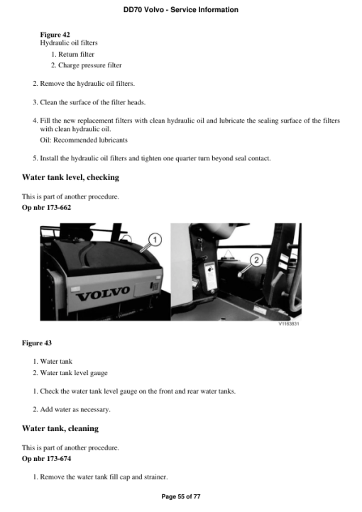 Volvo DD70 Asphalt Compactors Repair Service Manual - Image 5