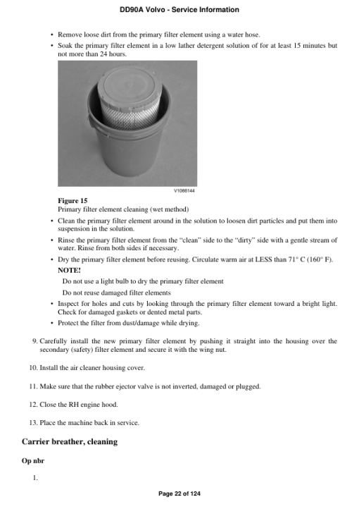 Volvo DD90A Asphalt Compactors Repair Service Manual - Image 3