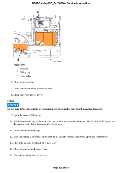 Volvo DD90C Asphalt Compactors Repair Service Manual - Image 2