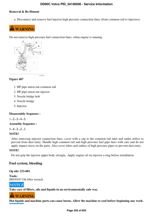 Volvo DD90C Asphalt Compactors Repair Service Manual - Image 4