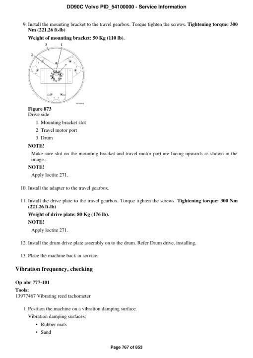 Volvo DD90C Asphalt Compactors Repair Service Manual - Image 5