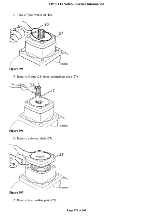 Volvo EC13 XTV Compact Excavator Repair Service Manual - Image 2