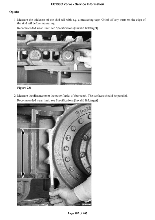 Volvo EC130C Excavator Repair Service Manual - Image 2