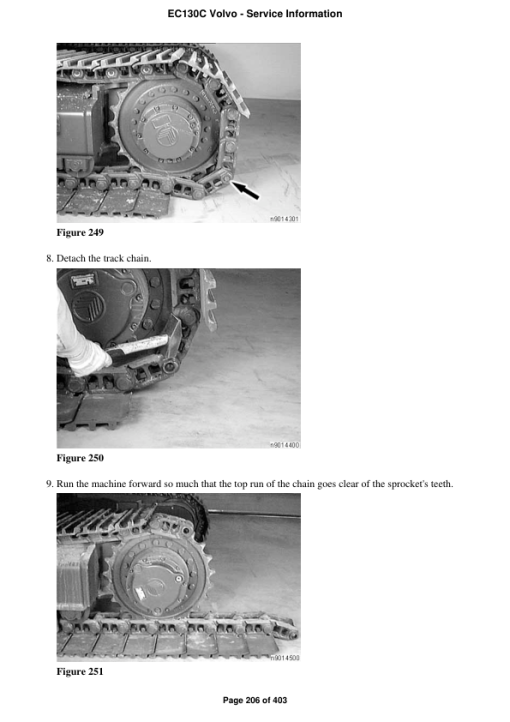 Volvo EC130C Excavator Repair Service Manual - Image 3