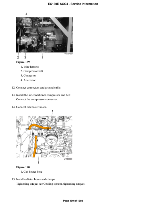 Volvo EC130E AGC4 Excavator Repair Service Manual - Image 2