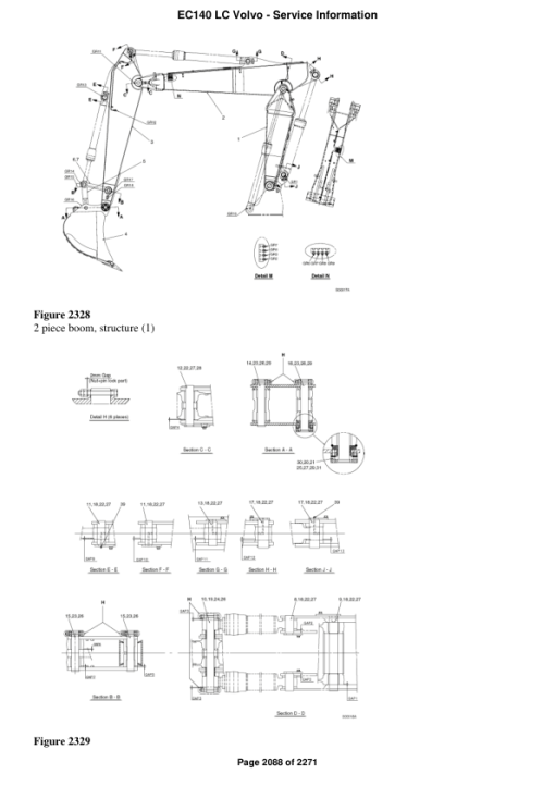 Volvo EC140 LC Excavator Repair Service Manual - Image 4