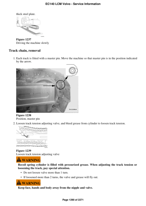 Volvo EC140 LCM Excavator Repair Service Manual - Image 2