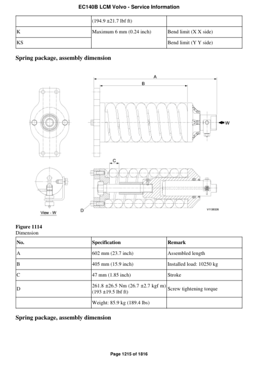 Volvo EC140B LCM Excavator Repair Service Manual - Image 3