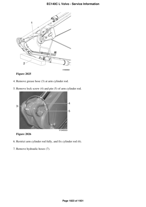 Volvo EC140C L Excavator Repair Service Manual - Image 4