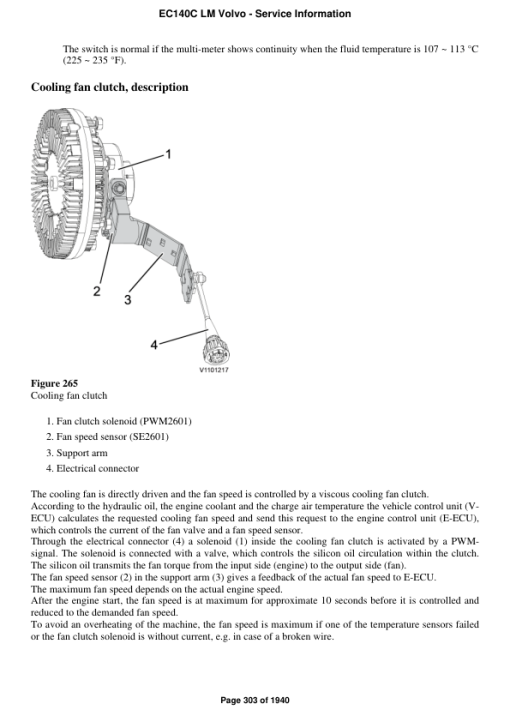 Volvo EC140C LM Excavator Repair Service Manual - Image 4