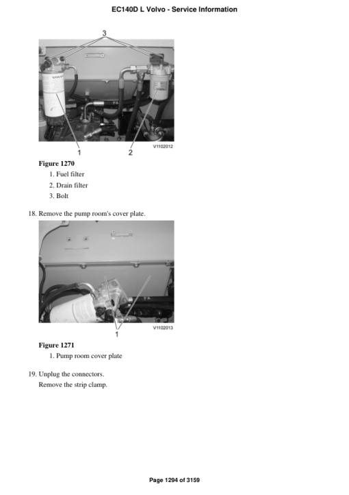 Volvo EC140D L Excavator Repair Service Manual - Image 2