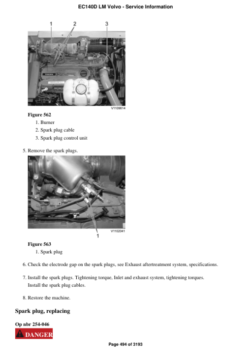 Volvo EC140D LM Excavator Repair Service Manual - Image 5