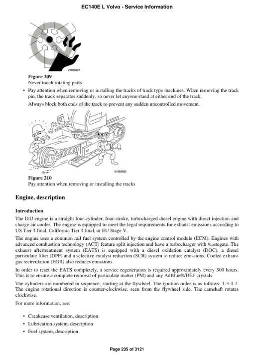 Volvo EC140E L Excavator Repair Service Manual - Image 4