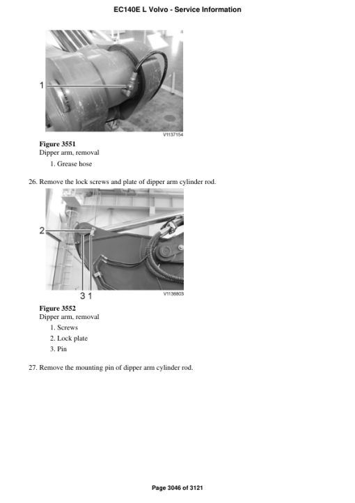 Volvo EC140E L Excavator Repair Service Manual - Image 5