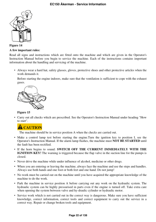 Volvo EC150 ?kerman Excavator Repair Service Manual - Image 2