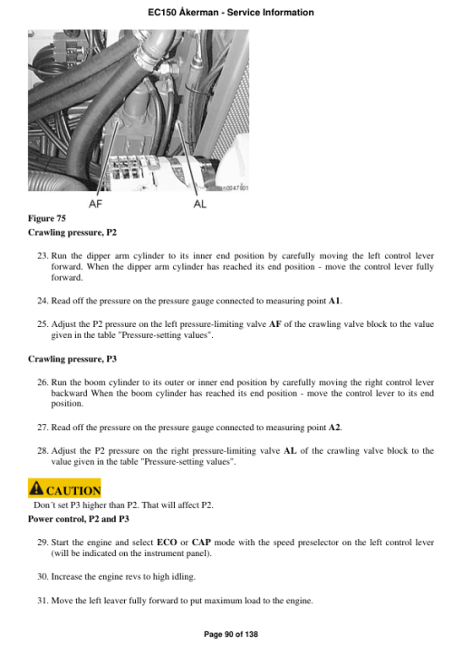 Volvo EC150 ?kerman Excavator Repair Service Manual - Image 4