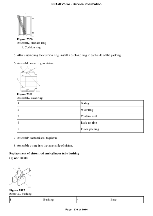 Volvo EC150 Excavator Repair Service Manual - Image 3