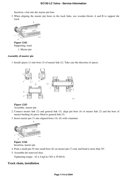 Volvo EC150 LC Excavator Repair Service Manual - Image 2