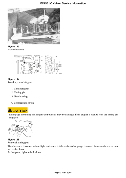 Volvo EC150 LC Excavator Repair Service Manual - Image 5