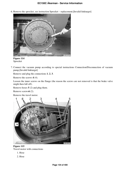 Volvo EC150C ?kerman Excavator Repair Service Manual - Image 2