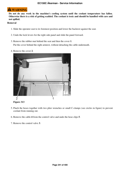 Volvo EC150C ?kerman Excavator Repair Service Manual - Image 3