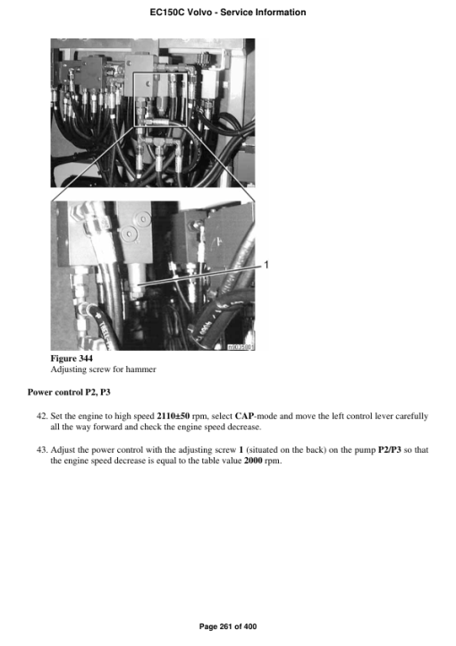 Volvo EC150C Excavator Repair Service Manual - Image 3