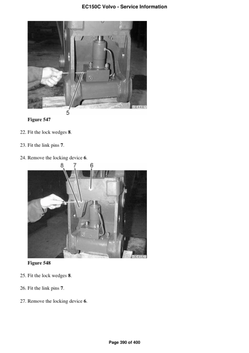 Volvo EC150C Excavator Repair Service Manual - Image 5