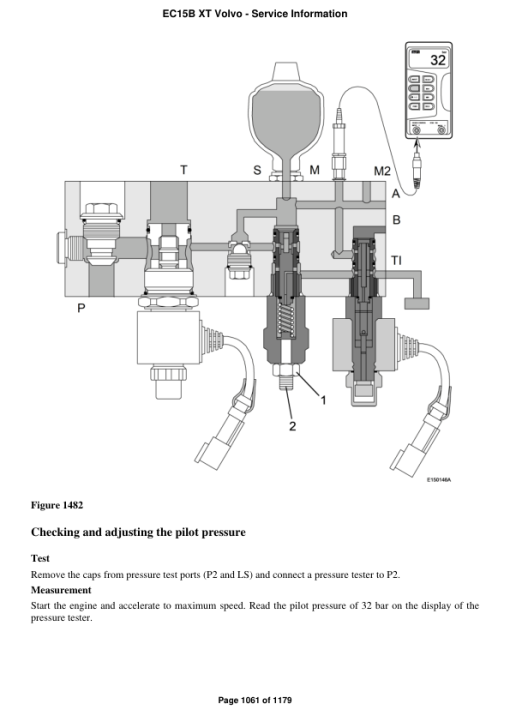 Volvo EC15B XT Compact Excavator Repair Service Manual - Image 2