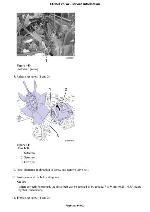 Volvo EC15D Compact Excavator Repair Service Manual - Image 2