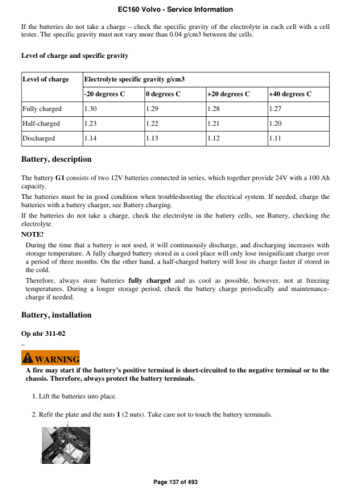 Volvo EC160 Excavator Repair Service Manual - Image 2