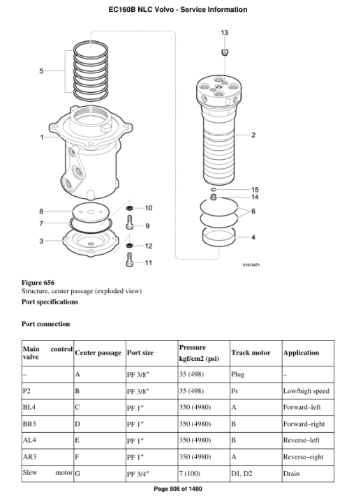 Volvo EC160B NLC Excavator Repair Service Manual - Image 5