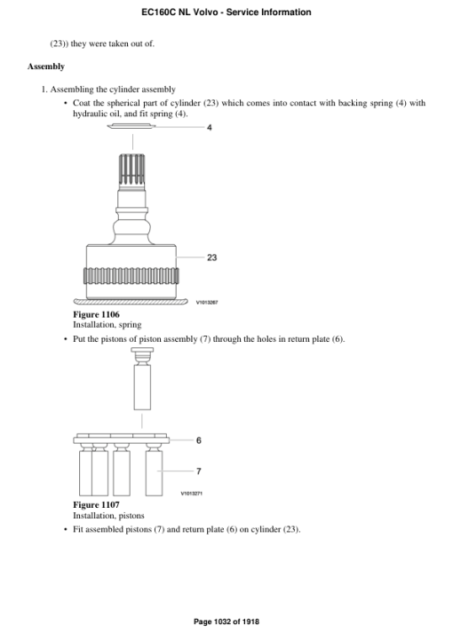 Volvo EC160C NL Excavator Repair Service Manual - Image 2