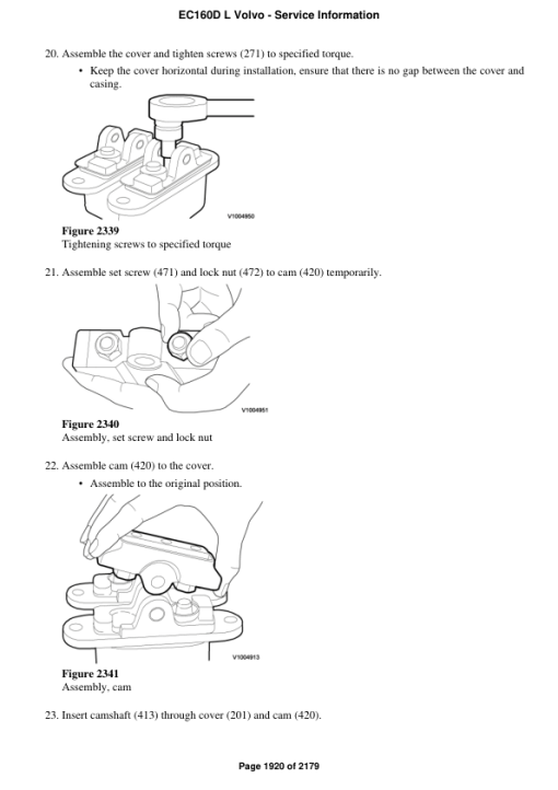 Volvo EC160D L Excavator Repair Service Manual - Image 4