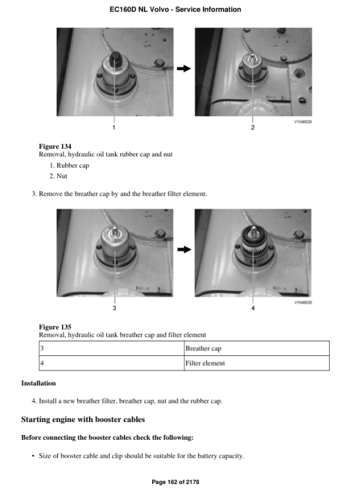 Volvo EC160D NL Excavator Repair Service Manual - Image 3