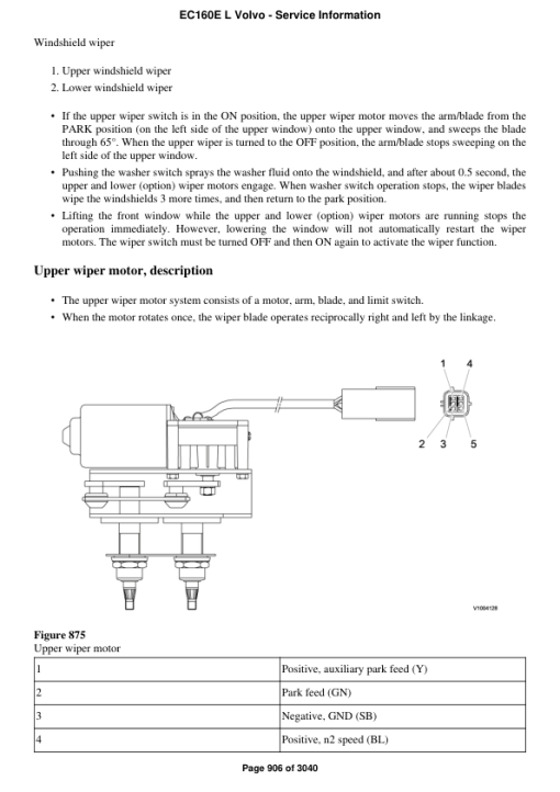 Volvo EC160E L Excavator Repair Service Manual - Image 5