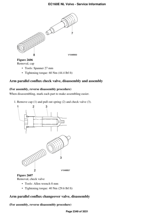 Volvo EC160E NL Excavator Repair Service Manual - Image 3