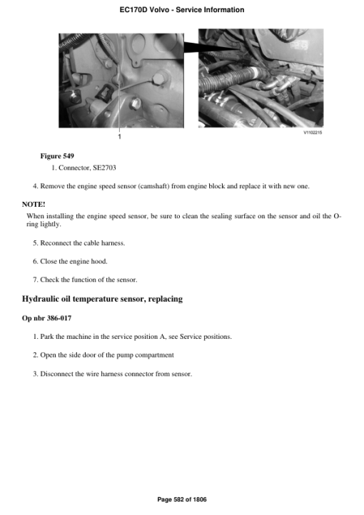 Volvo EC170D Excavator Repair Service Manual - Image 4