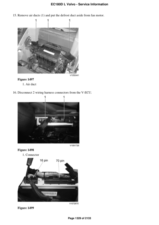 Volvo EC180D L Excavator Repair Service Manual - Image 2