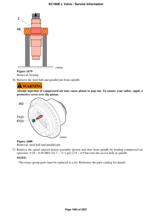 Volvo EC180E L Excavator Repair Service Manual - Image 3