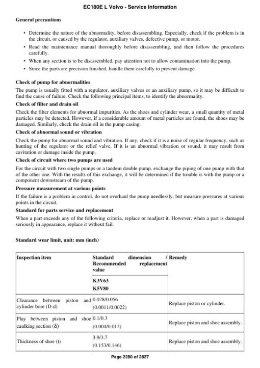 Volvo EC180E L Excavator Repair Service Manual - Image 4