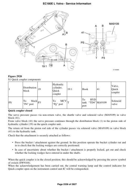 Volvo EC180E L Excavator Repair Service Manual - Image 5