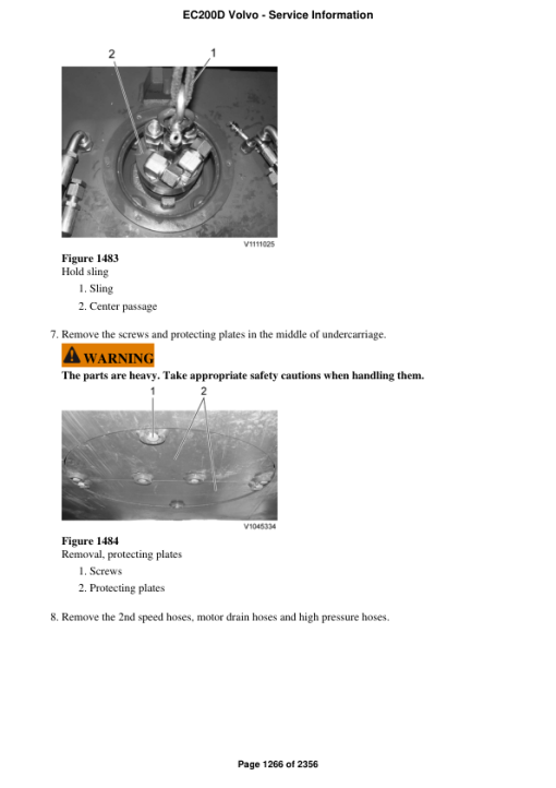 Volvo EC200D Excavator Repair Service Manual - Image 2