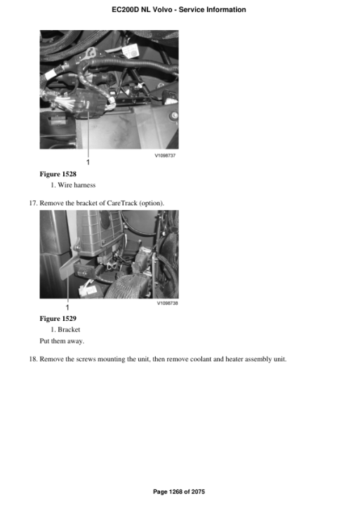 Volvo EC200D NL Excavator Repair Service Manual - Image 2