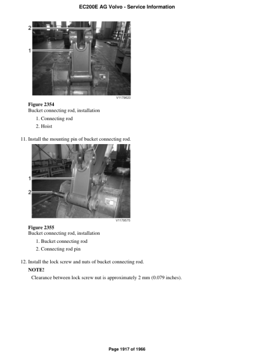 Volvo EC200E AG Excavator Repair Service Manual - Image 4